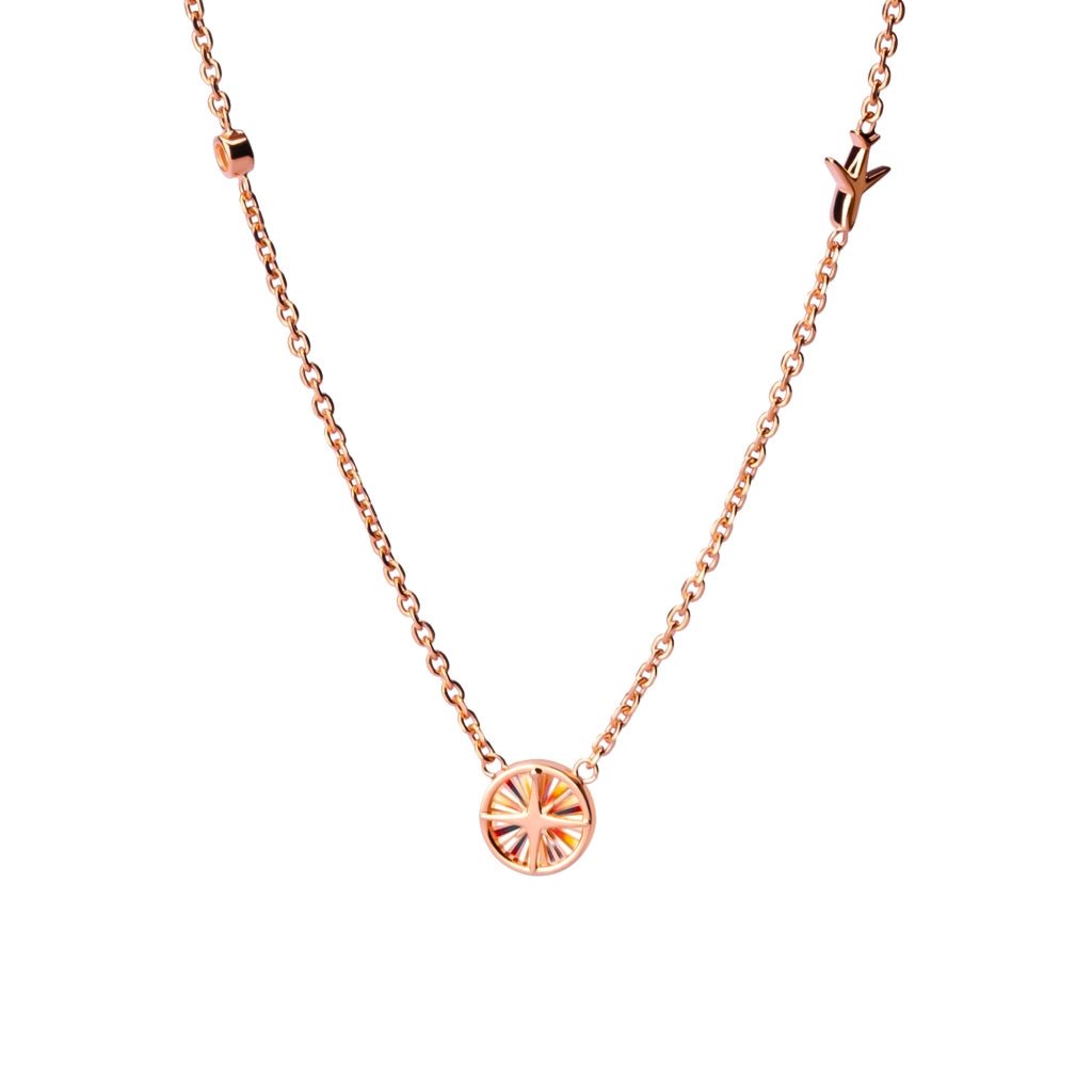 Kalung Serut Emas 7k - Spark Gold Necklace - Lumina Collection - Juene Jewelry - Juene