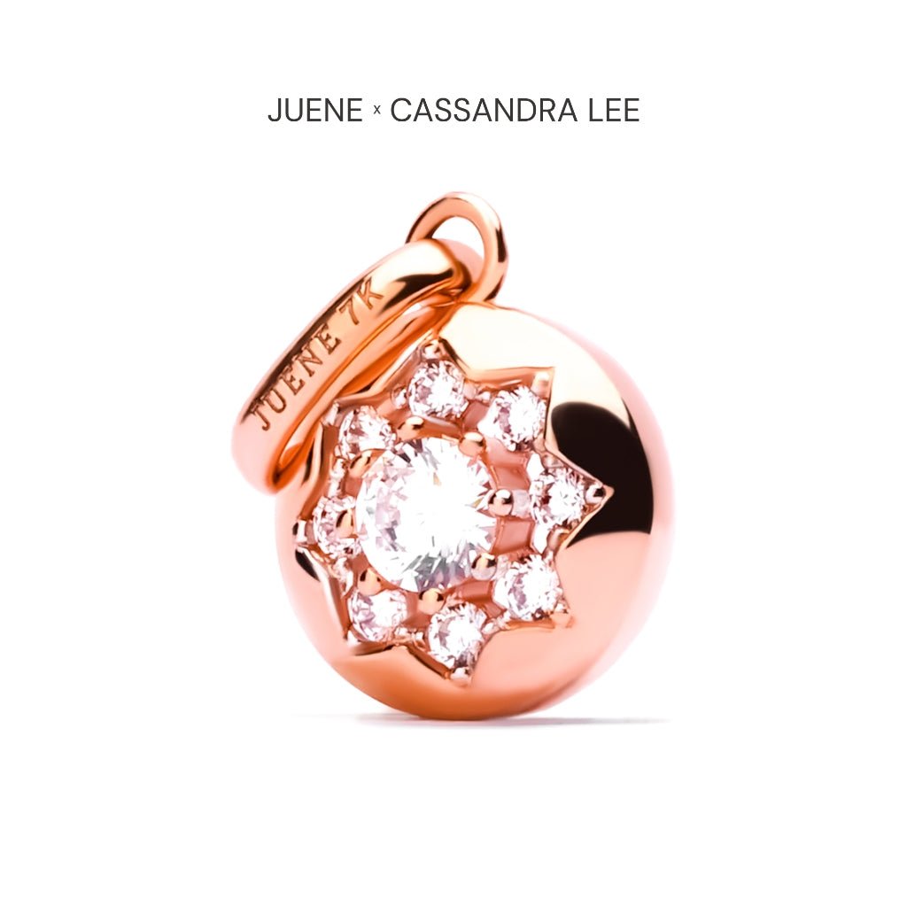 Liontin Emas 7k - Sunshine Gold Pendant - Juene x Cassandra Lee Enchanted Collection - Juene Jewelry - Juene